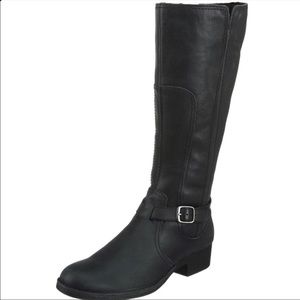 Clarks Black Leather Boots